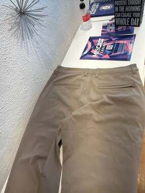 INTO THE AM Men's All Day Every Day Tech Chino Pants - Khaki